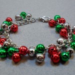 Jingle bell cluster bracelet