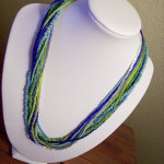 ten strand seed beaded necklace