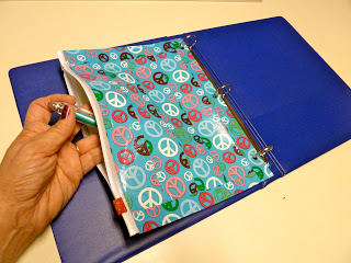 Duct Tape Binder Pencil Pouch