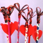 Duct Tape Pencil Tops